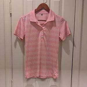 Nike Pink Golf Polo Shirt Size S